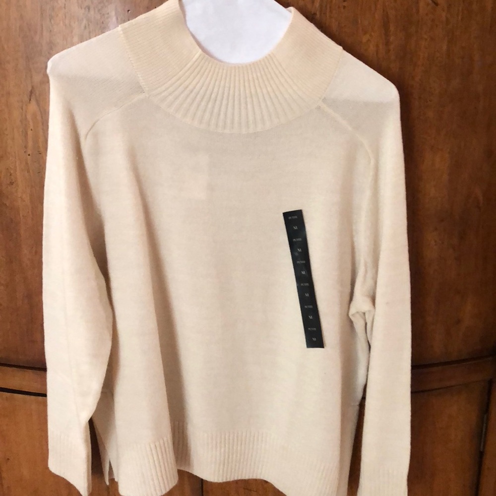 Soft cream sweater